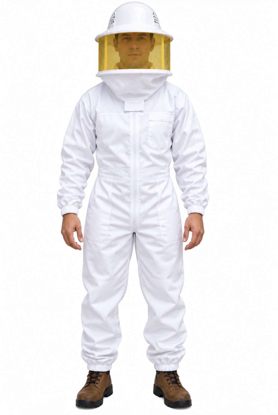 Zipper Veil Suit