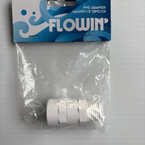 Flowin' PVC Adapter Macho 1/2" (2PC) CD