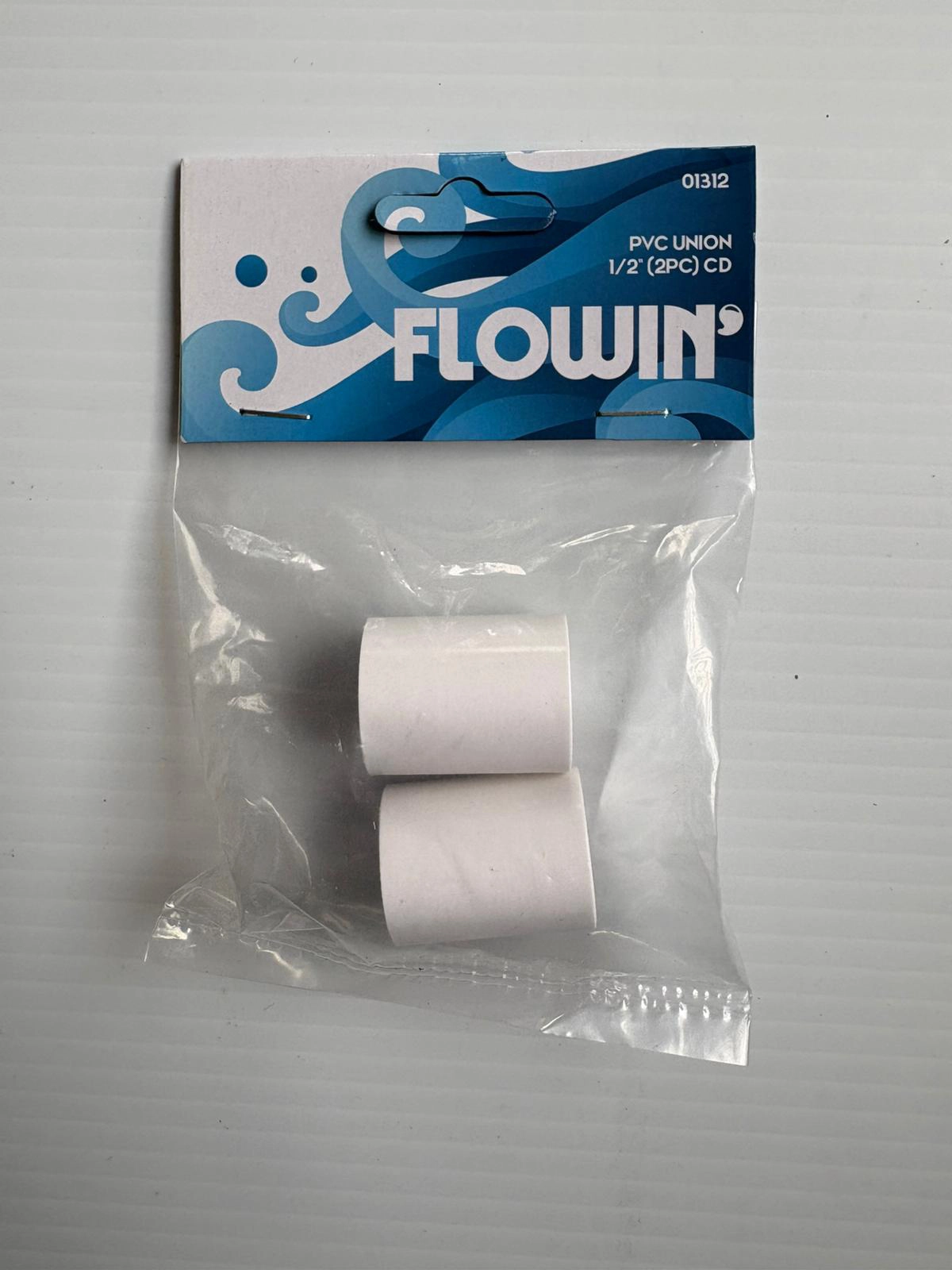 PVC UNION 1/2" (2PC) CD