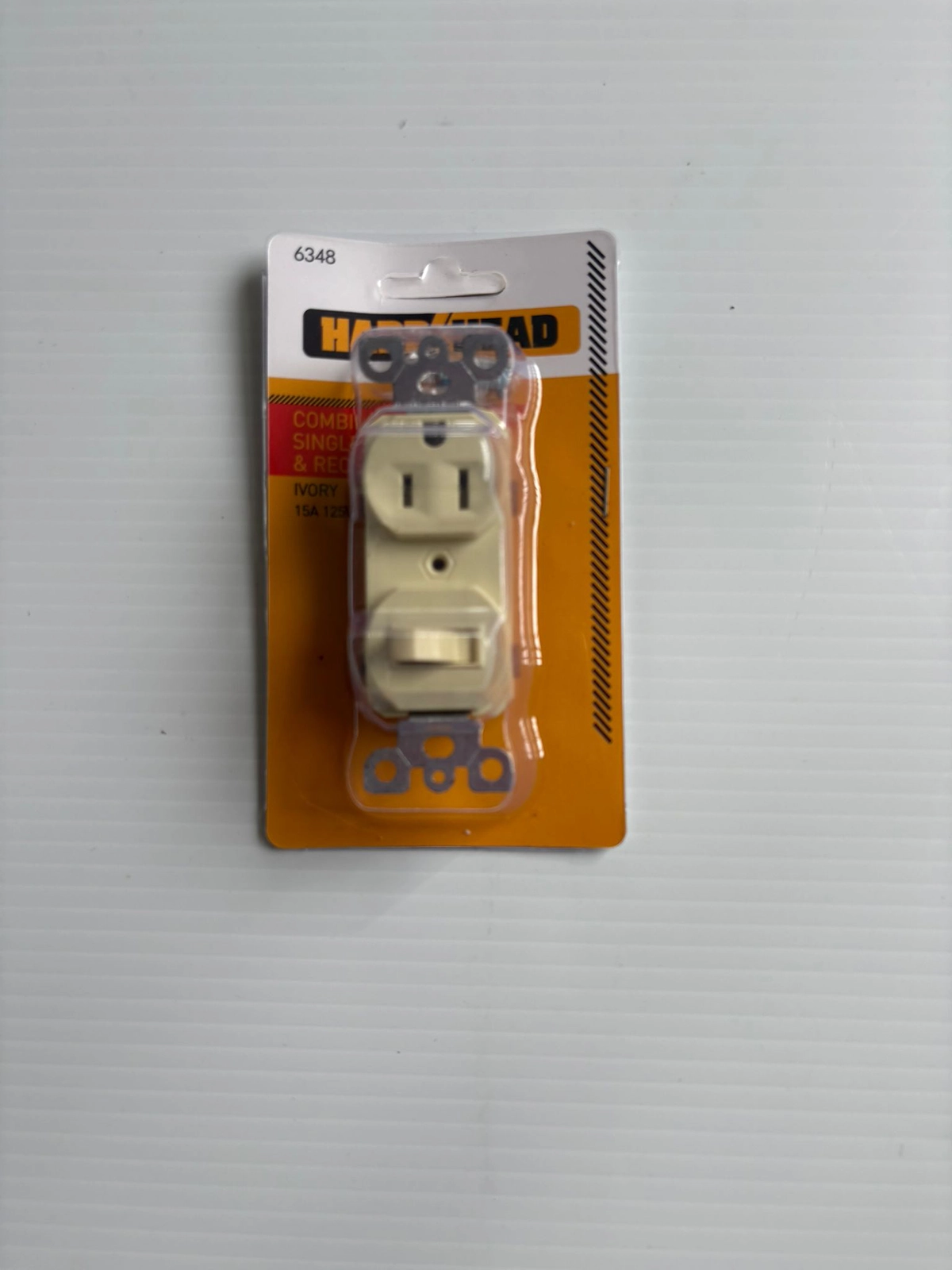 Combination Single Pole Switch and Receptacle